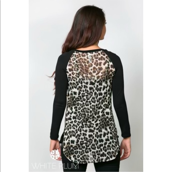 Leopard back tunic - Picture 4 of 5
